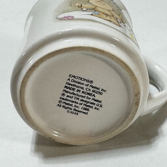 Emotions Coffee Mug Congratulations New Mom Baby Cup Vintage 1986 - Picture 3 of 5